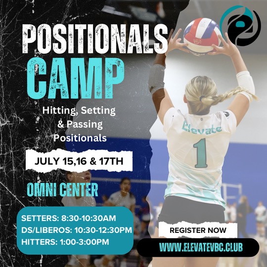 Summer Camps Elevate Volleyball Club